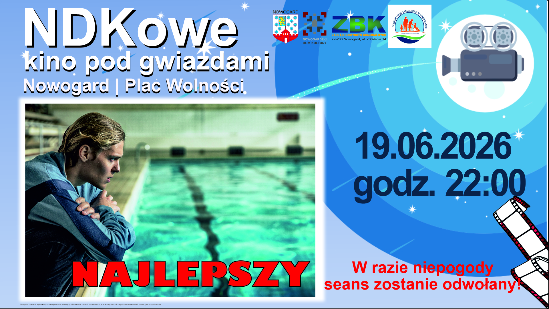 NDEkowe KINO pod GWIAZDAMI-ZAPRASZA!